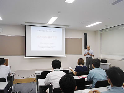 夏期林業大学・林業経営講座の開催